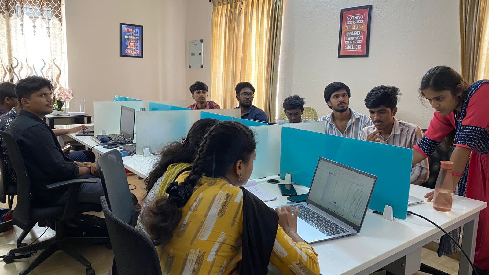 Sadhvi Academy classroom training session